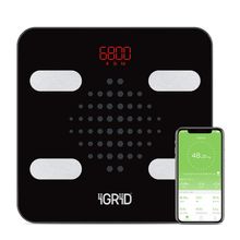 iGRiD Smart Digital Body Fat Weight Scale Black (IGBWS-864)